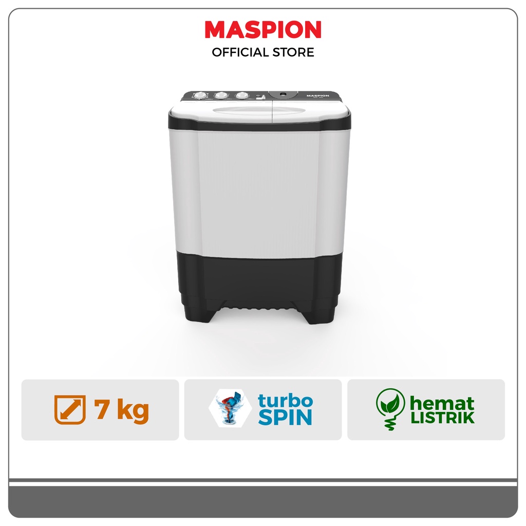Maspion Mesin Cuci 2 Tabung 7 Kg MMC-9972 - Gambar 2