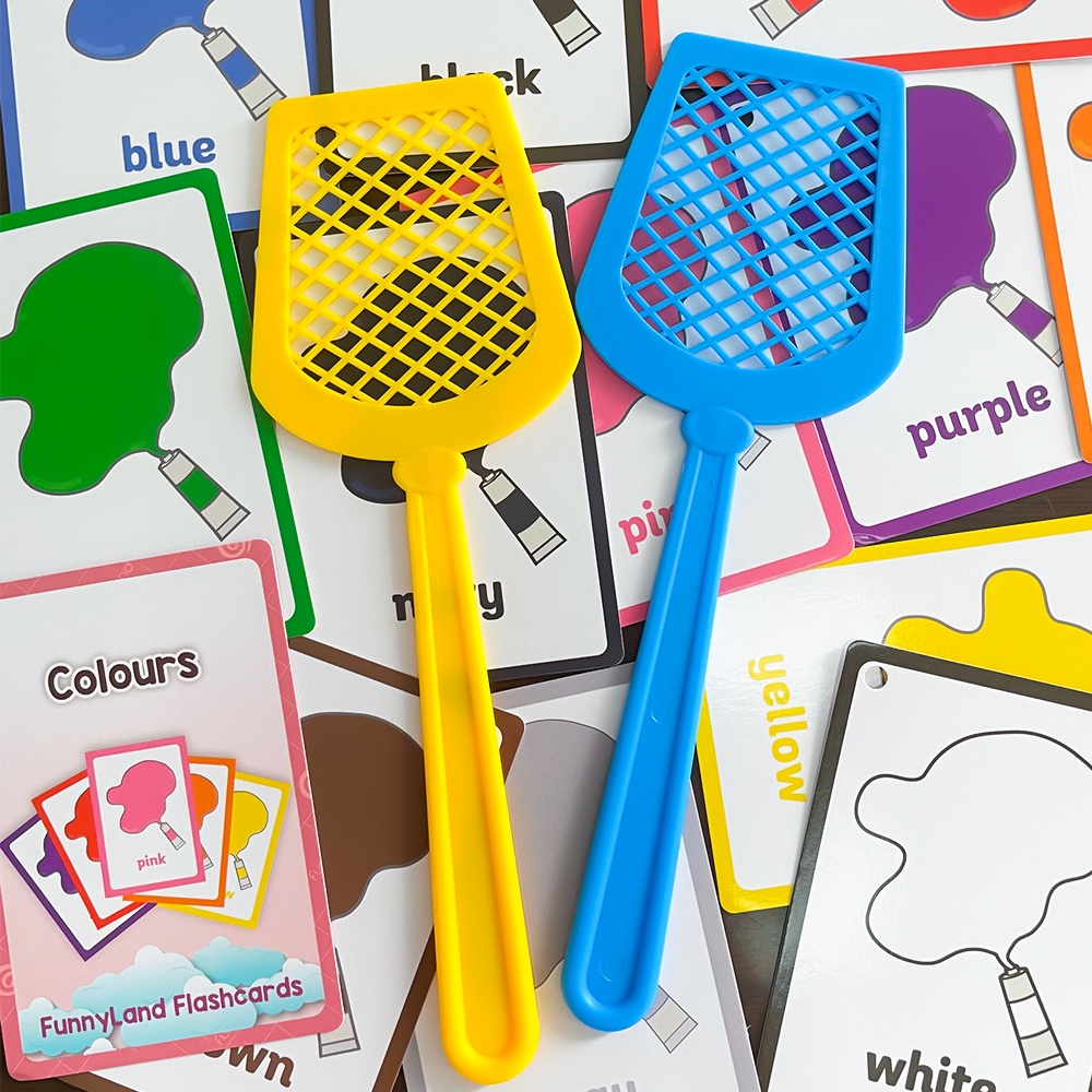 4Pcs Fly Swatter Children Educational Toys Preschool Classroom Sight