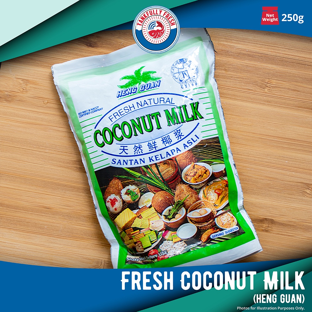 Heartland Heng Guan Fresh Natural Coconut Milk (250g) | Shopee Singapore