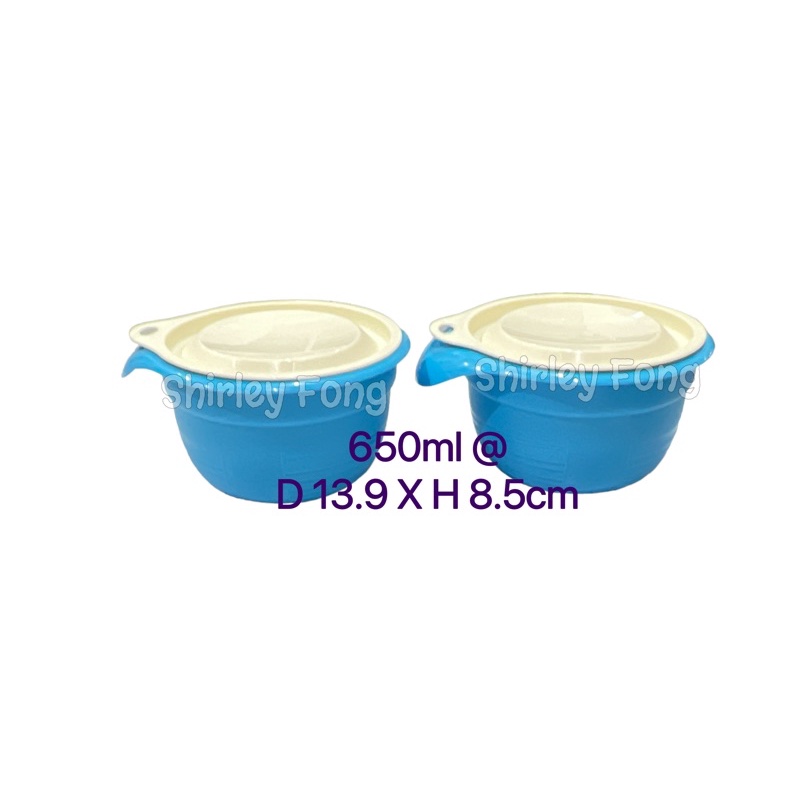 Tupperware Pretty Pastels Bowls 650ml (2pcs) | Shopee Singapore