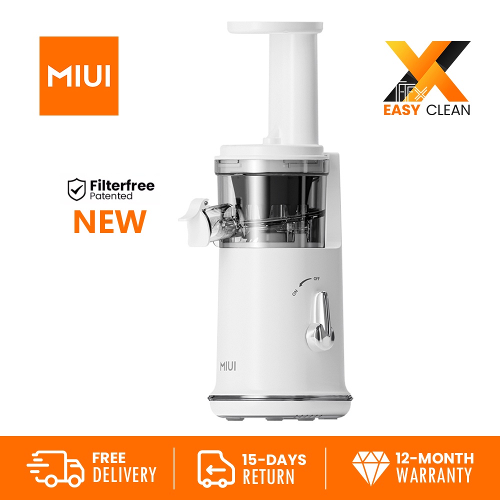 MIUI Mini Slow Juicer 1702E Portable Petit Fruit Extractor 50rpm