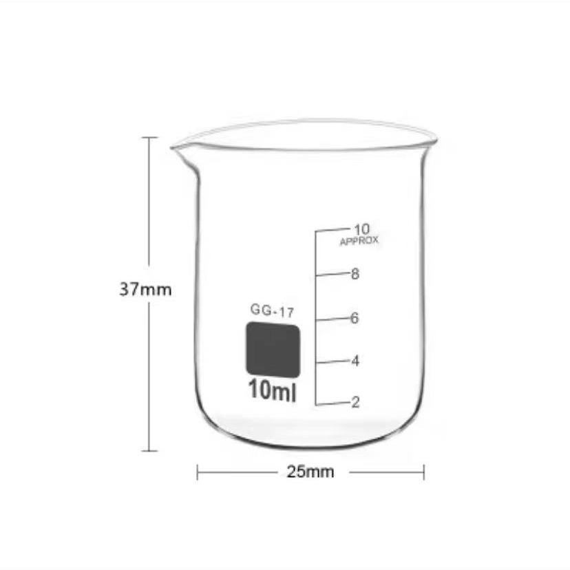 Thickened Glass Beaker Graduated Measuring Cup 50 100 250 500 1000ml