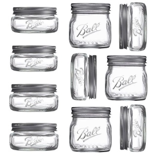 2/4 Pack Overnight Oats Containers with Lid and Spoon, 12 Oz Mason Jars  Storage Container Overnight Oats Jars, Airtight Jars for - AliExpress