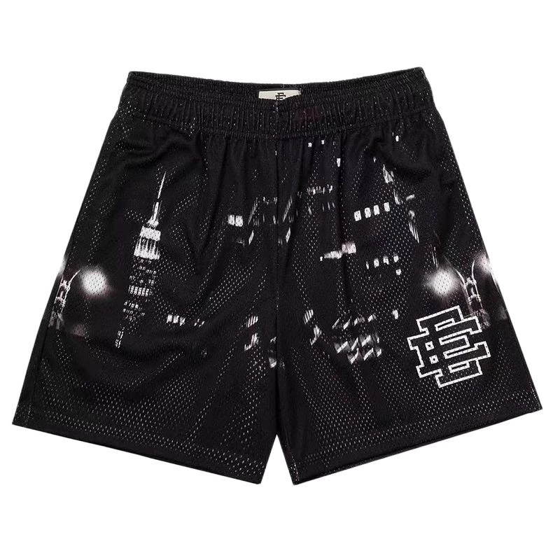 EE Basic Short NEW YORK CITY SKYLINE 2023 men's casual shorts fitness sports pants summer gym workout mesh shorts men shorts