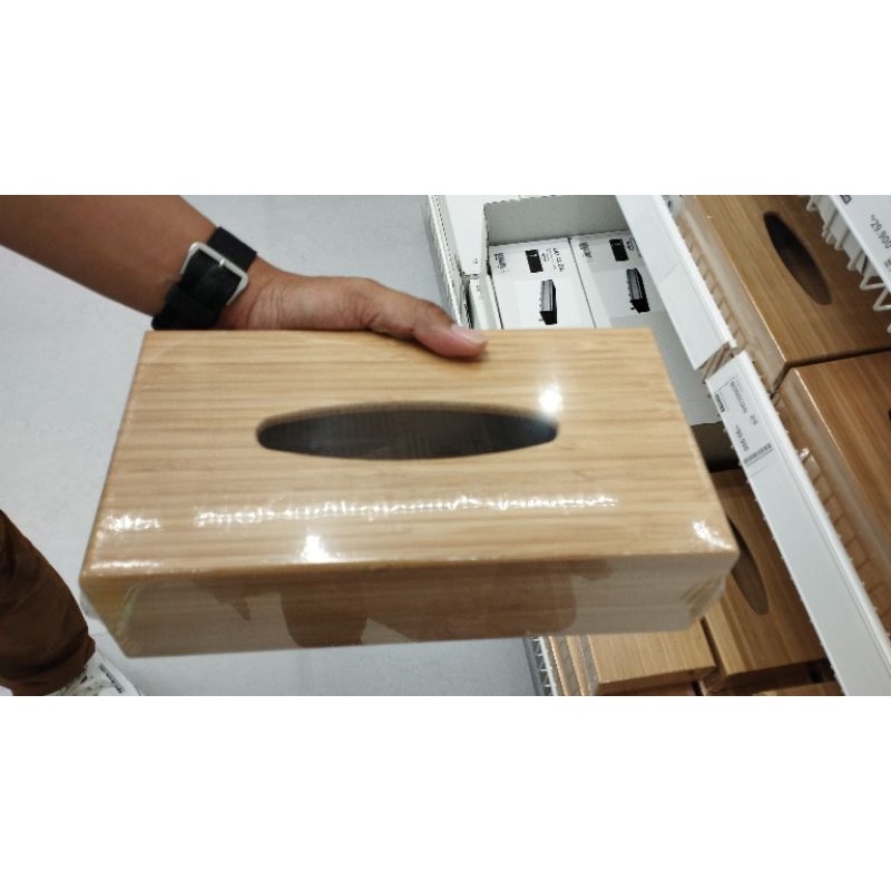 Ikea ikea ikea Bamboo tissue box/ikea tissue box/premium tissue box