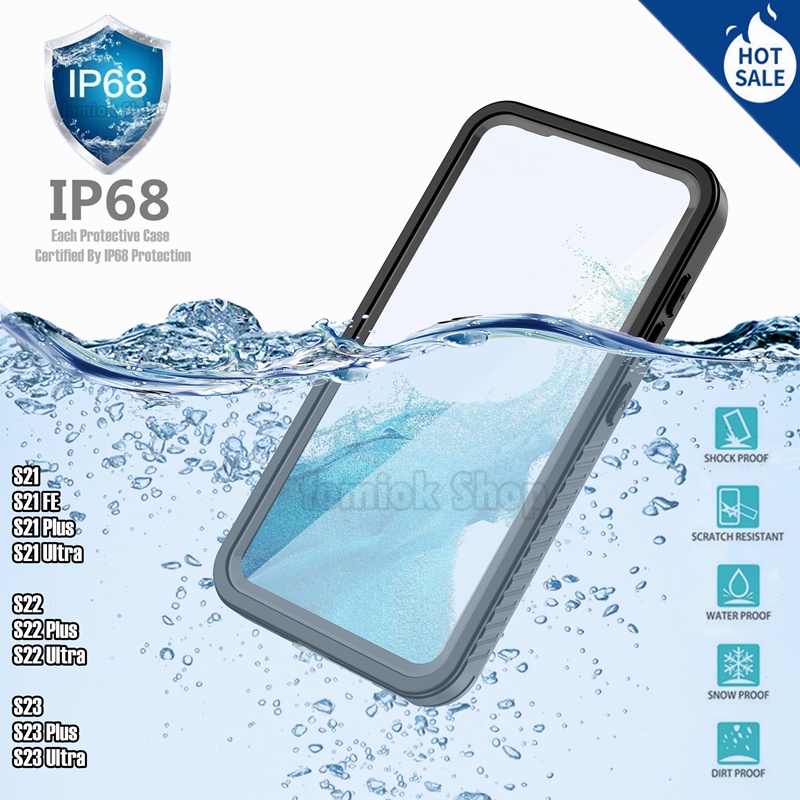 [SHELLBOX] Outdoor IP68 Waterproof Swimming Diving Case Cover for