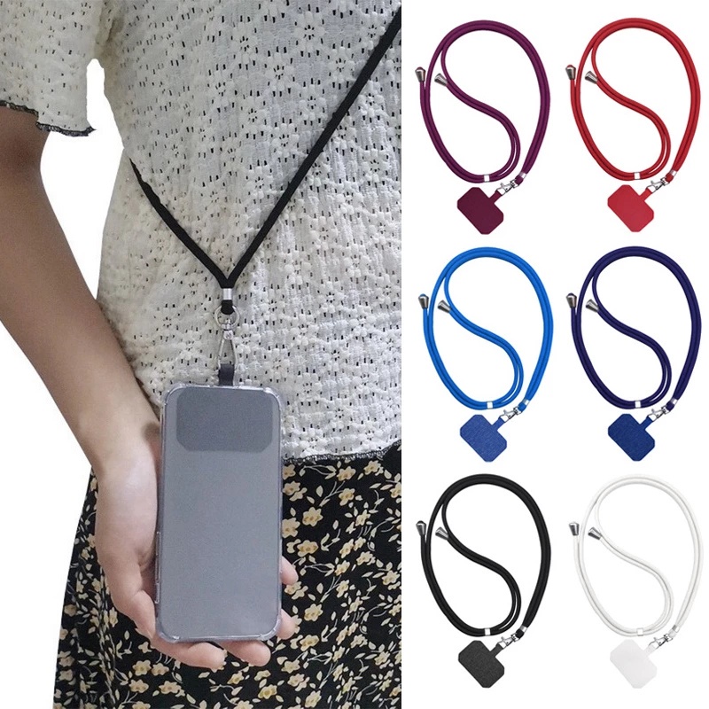 Phone Accessories Phone Hanging Cord Removable Colorful Neck Cord ...