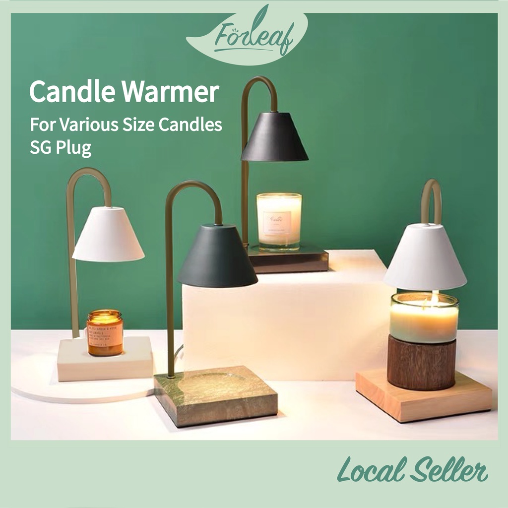 Forleaf Electric Candle Warmer Lamp Wax Melt Warmer Light Yankee