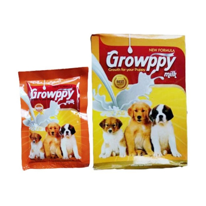 Growppy milk - puppy Dog milk - 1 BOX Contains 10 Sachets | Shopee ...