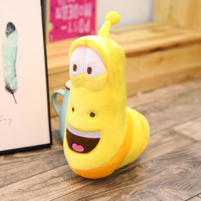 Anime Korean Fun Insect Slug Creative Larva Soft Plush Toys Stuffed ...