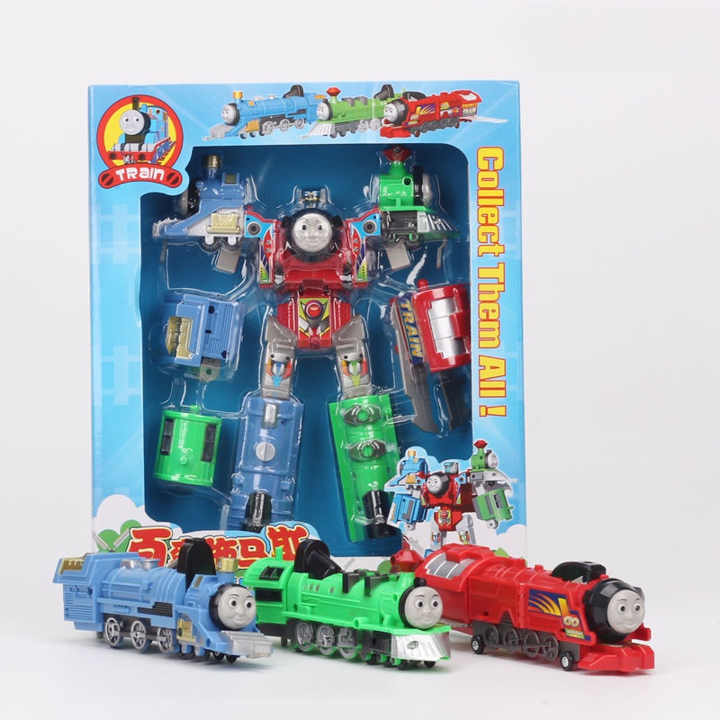 Train Transformers 3 in 1 Set Super Deformable Train Combined
