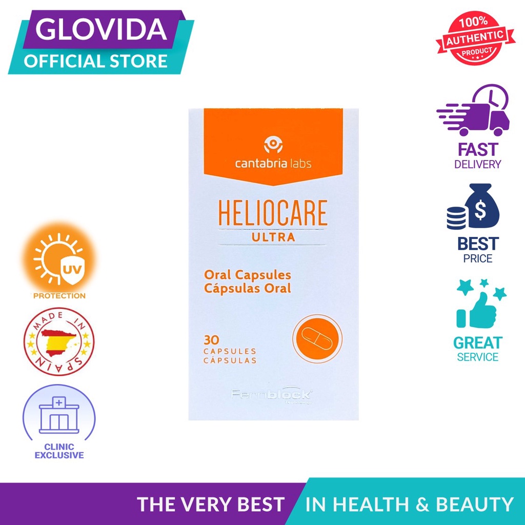 Heliocare Ultra Oral Capsules 30's, Exp: Jan-26 [Made in Spain]