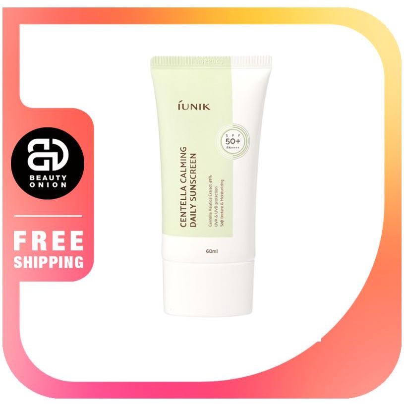 IUNIK Centella Calming Daily Sunscreen SPF 50+ PA++++ 60ml Shopee Singapore