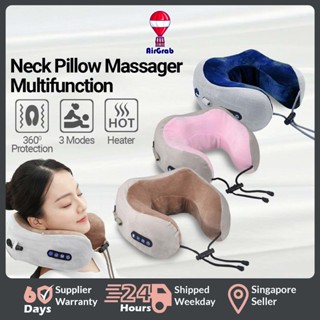 Neck pillow with hot sale heat and massage