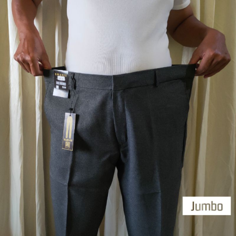 Men's Pants Adult Long Cloth Jumbo Men's Big Size Pants | Shopee Singapore