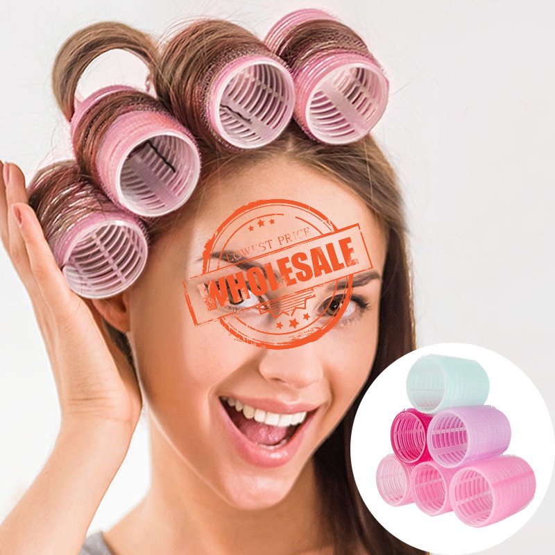 [Wholesale Price] Portable Self Grip Plastic Hair Curling Roller/ Big ...