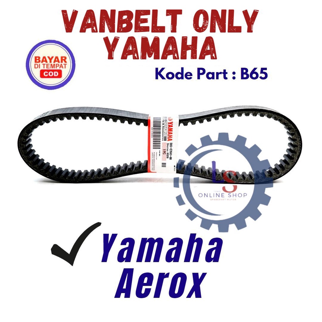 New!! Vbelt only Yamaha Aerox 155 Lexi Nmax 155 New 2020 Code B65