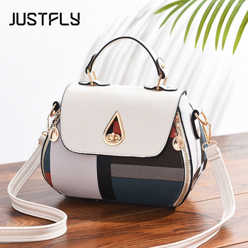 [Yisenyi] fashionable plaid bag for women new fashionable all-match messenger bag internet popular fashion handbag shoulder bag mother bag ZBR1