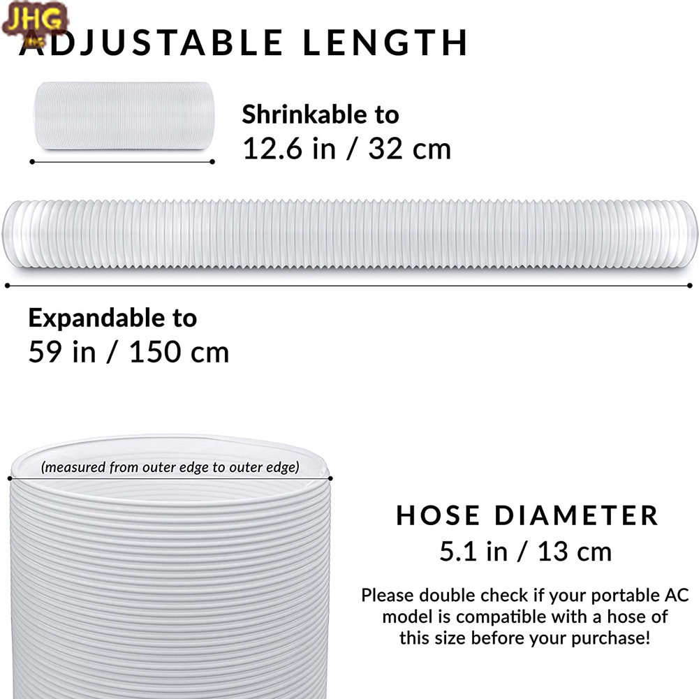 Air Conditioner Portable Exhaust Hose Universal Flexible Room