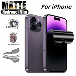 Full Cover Hydrogel Film For iPhone 15 14 13 12 Pro 11 Screen Protector XR  XS SE
