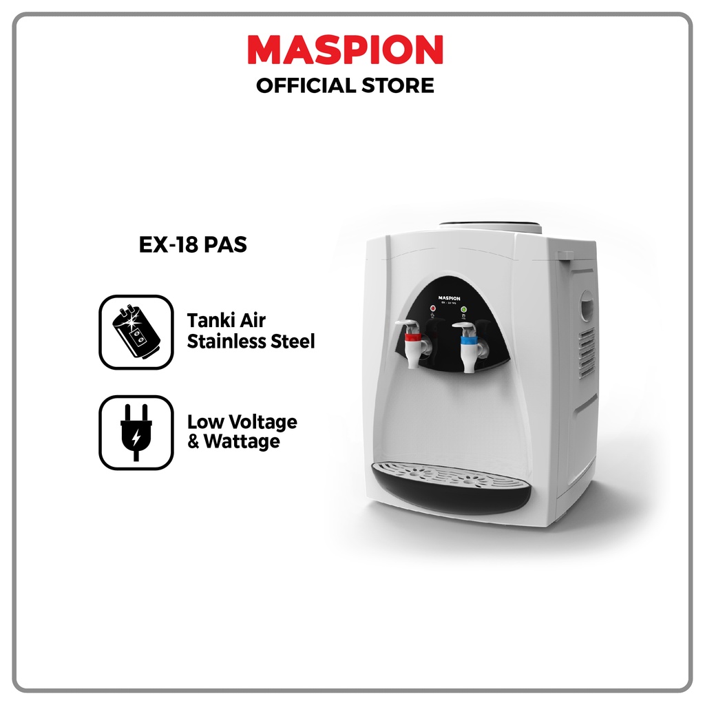 Maspion Dispenser Portable Hot and Normal EX-18 PAS - Gambar 2