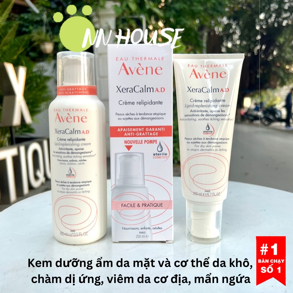 Avene Xeracalm ad Aseptic Face And Body Moisturizer ad As A Aseptic For