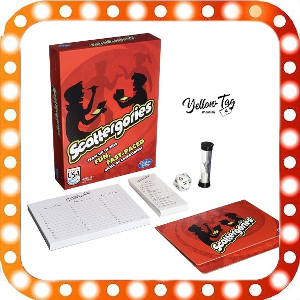 HASBRO GAMING SCATTERGORIES Board Game Original version EUR 24,82