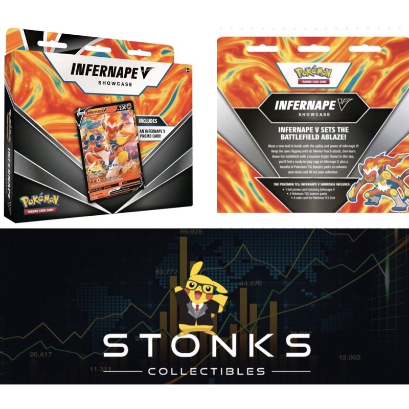 Pokemon TCG Infernape V showcase box Shopee Singapore