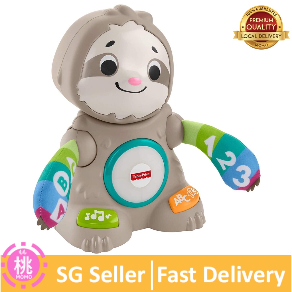 Fisher Price Linkimals Smooth Moves Sloth Interactive Educational Toy