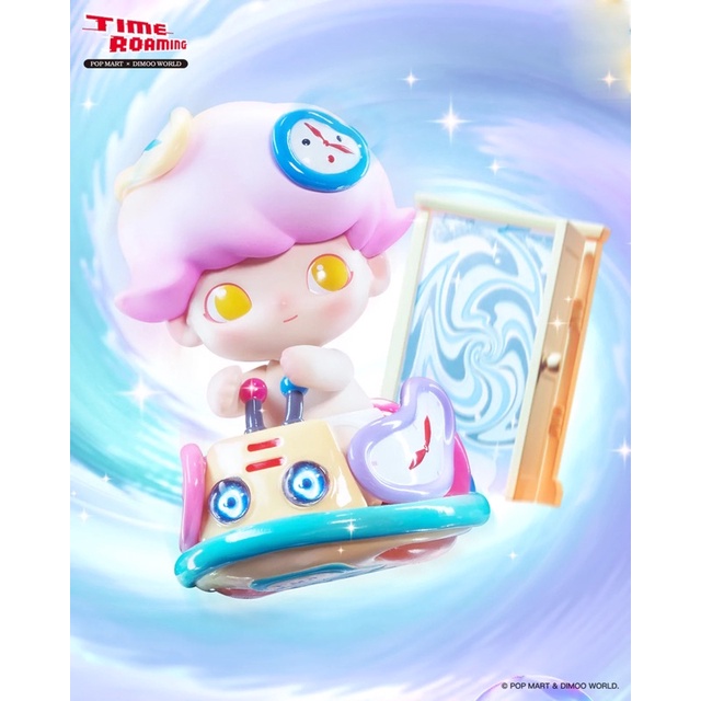 POPMART Dimoo Time-Roaming Series シリーズ PREORDER POPMART DIMOO TIME ROAMING SERIES BLIND BOX TOY FIGURINE