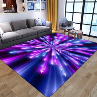 3D Vortex Carpet Living Room Carpets Funny Doormat Corridor Entry