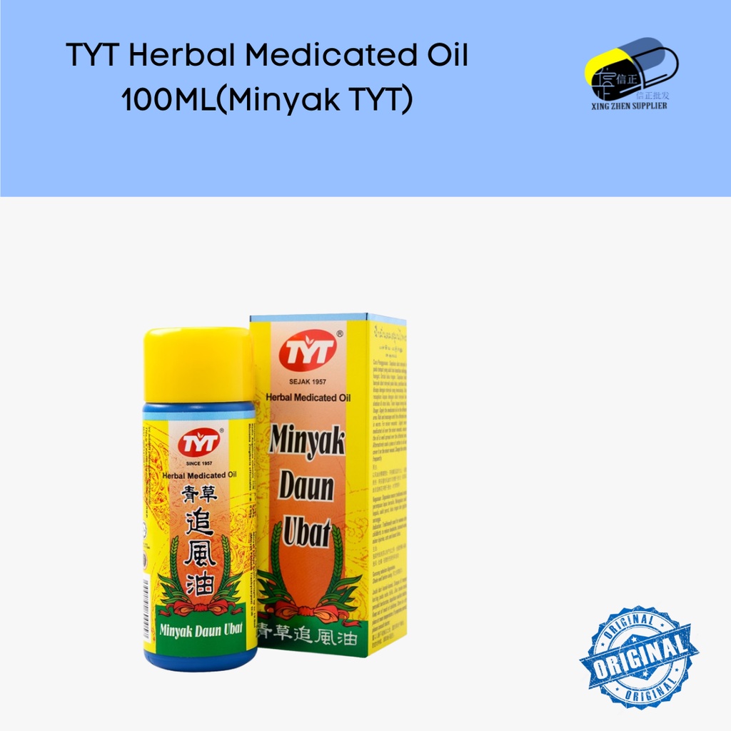 tyt herbal medicated oil 100ml (tyt oil) Shopee Singapore