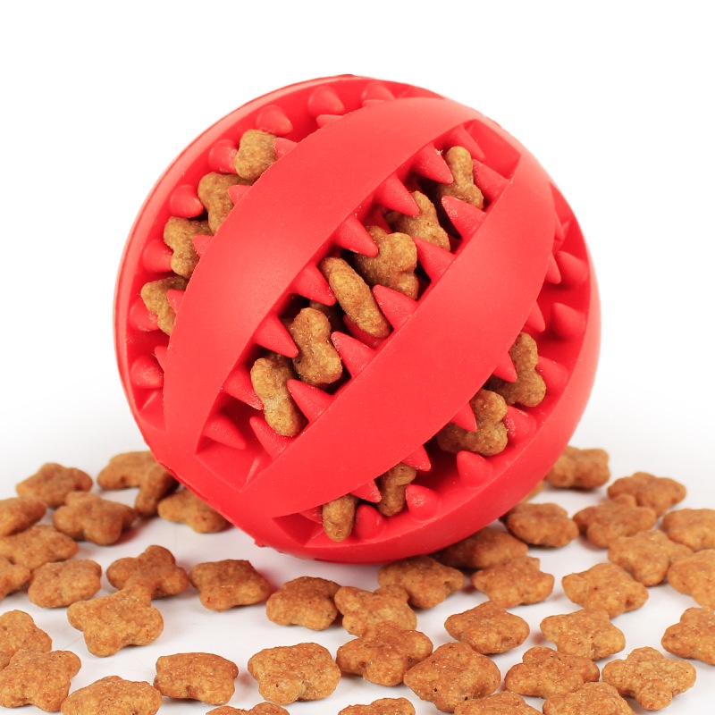 [SG INSTOCK] New Rubber Pet-Bite Watermelon Clean Tooth Ball | Leaky ...