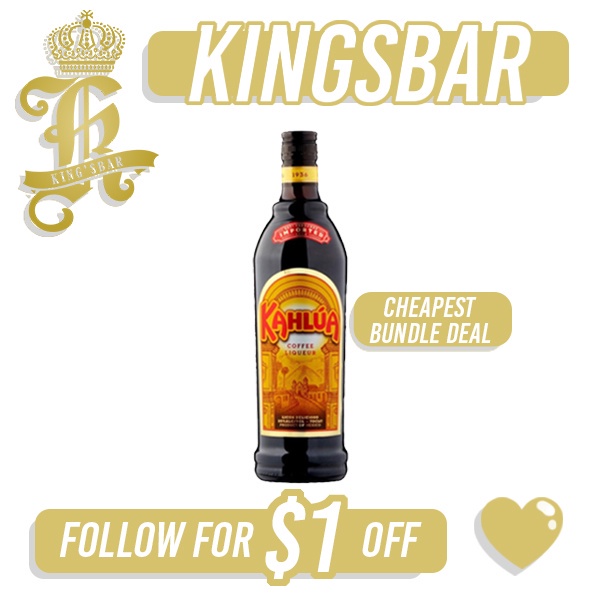 Kahlua Coffee Liqueur 700ml Bundle Deal | Shopee Singapore