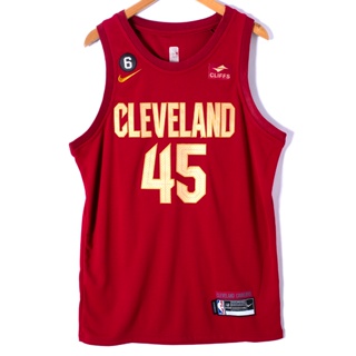 Nike Men's Cleveland Cavaliers Darius Garland #10 Black Dri-Fit Swingman Jersey, Large