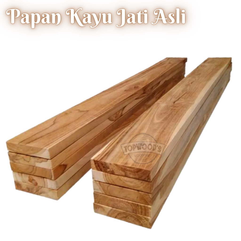 KAYU Teak Wood Planks Table Materials Trap Stairs Etc Shopee Singapore