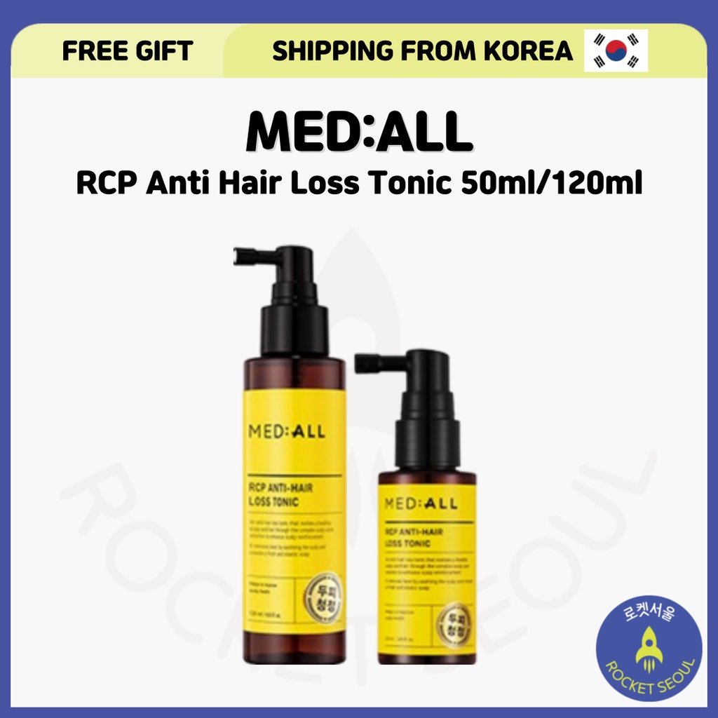 [MEDALL] MEDIALL RCP Anti Hair Loss Tonic 50ml/120ml Shopee Singapore
