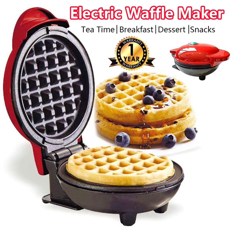 Bubble Egg Cake Oven Mini Waffle Maker Pot Pan Eggette Machine