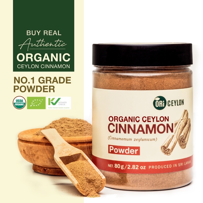 Ceylon Cinnamon Stick Organic AA 1ST Grade 100g/ Kayu Manis Ceylon Sri ...