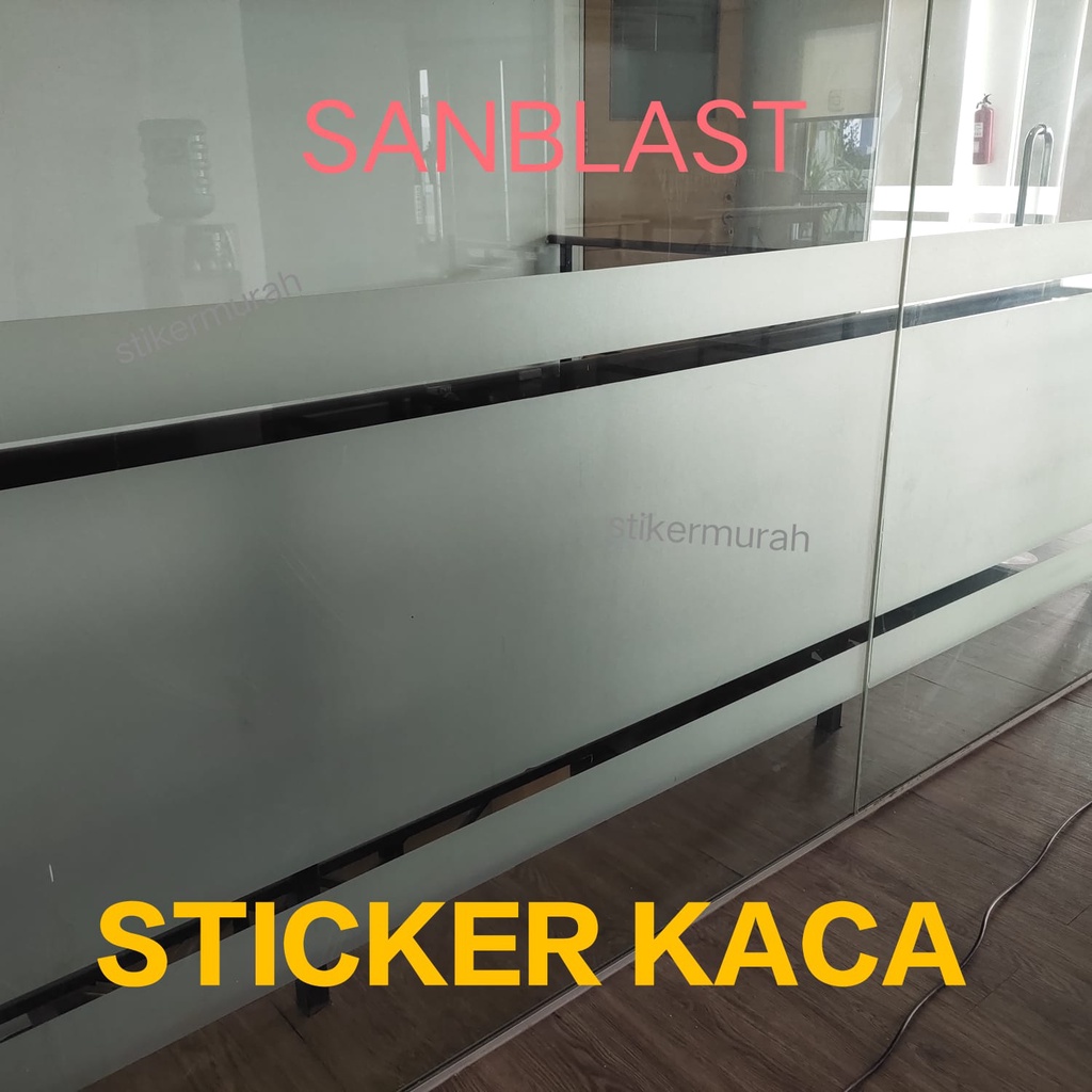 Sanblast stickers, glass stickers, ice stickers | Shopee Singapore