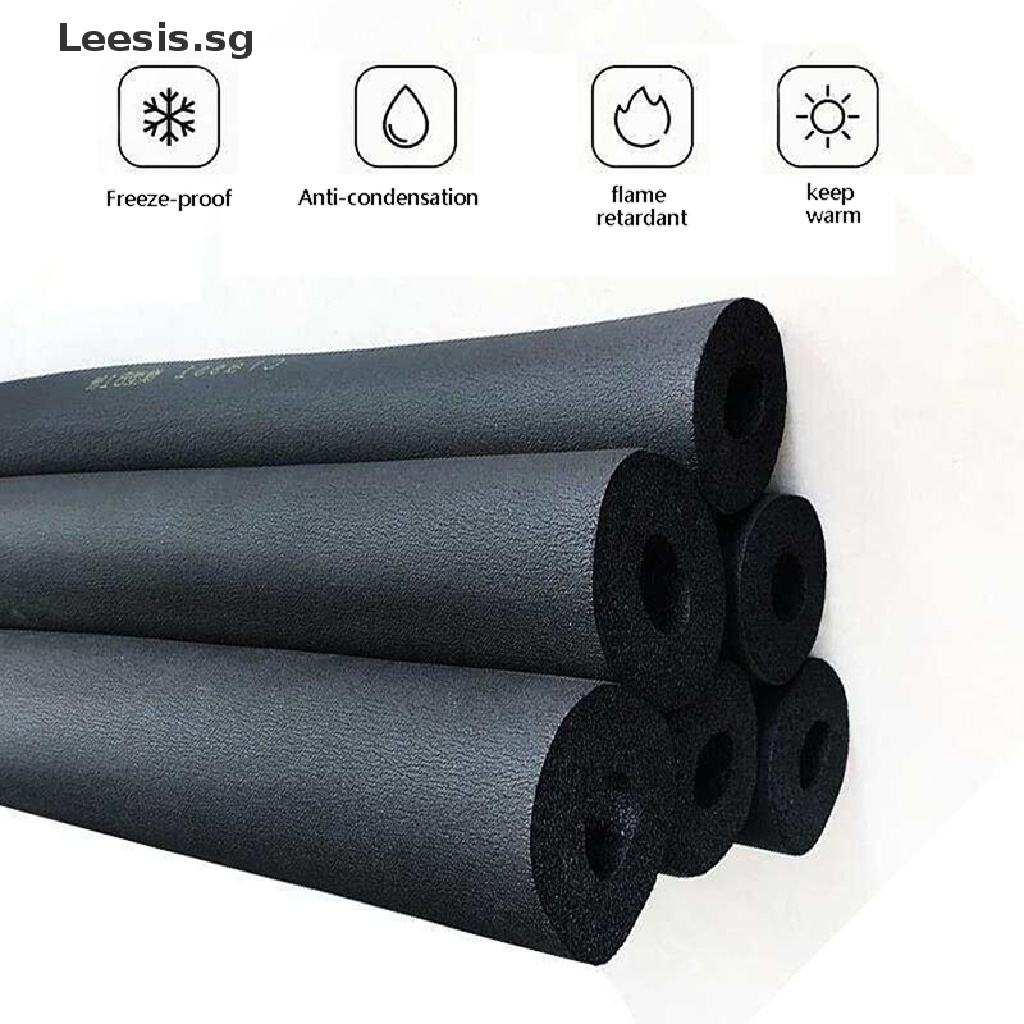 Readystock 1.8M Sponge Rubber Pipe Black Waterproof Pipeline Holder ...