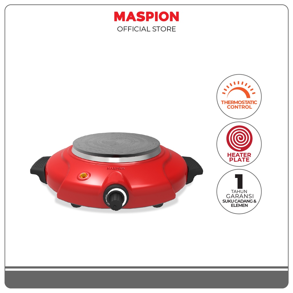 Maspion Electric Stove Kompor Listrik 1 Tungku S-302