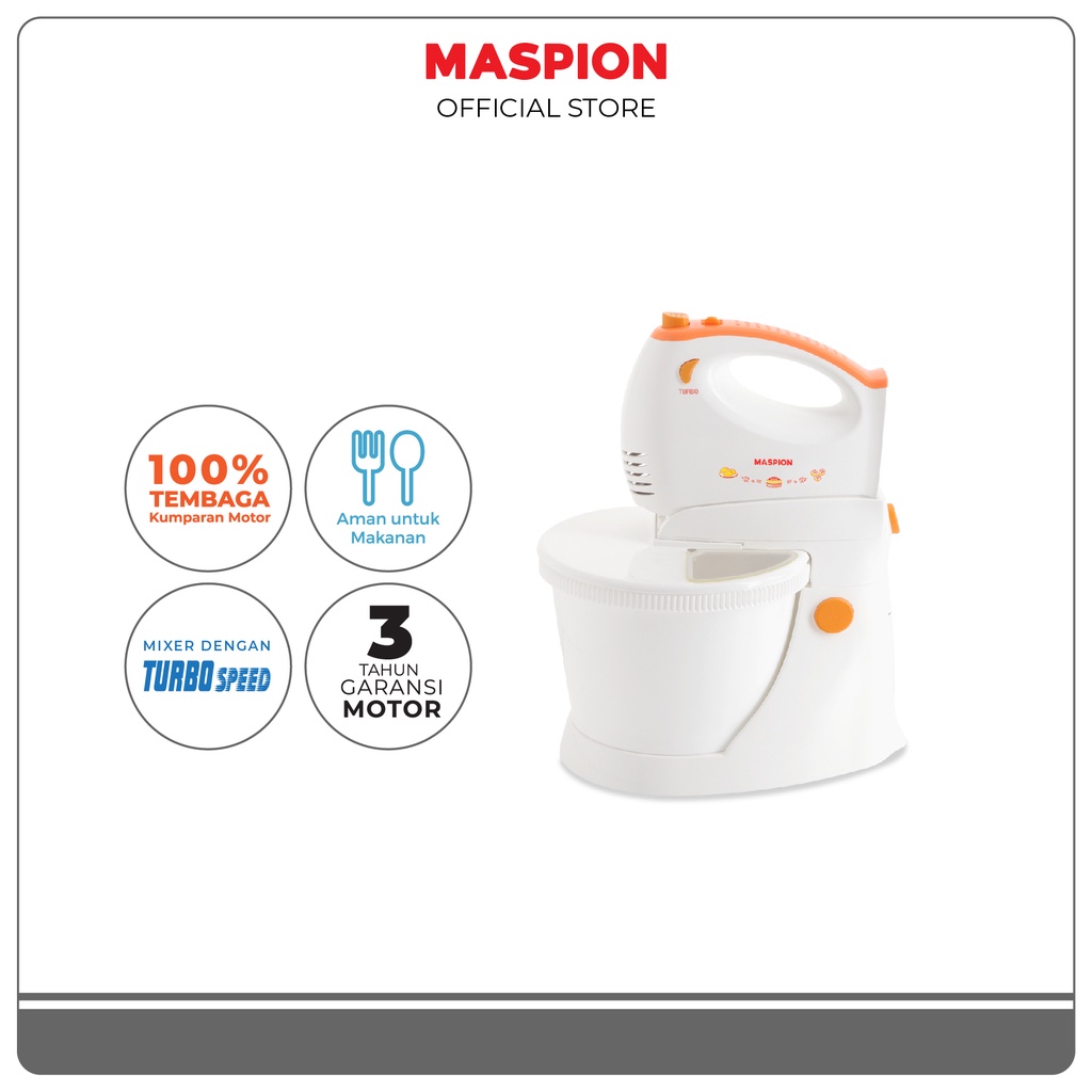 Maspion Stand Mixer Kapasitas 3 Liter MT-1194