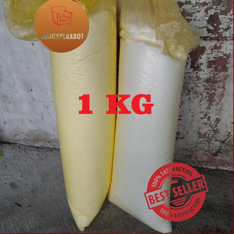PUTIH 63 Grains 1kg White Styrofoam Granules Styrofoam bean Styrofoam