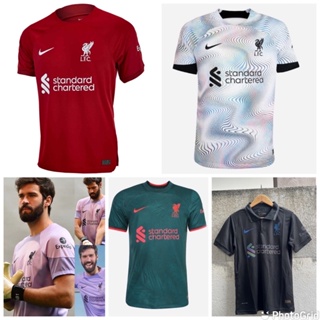 Liverpool 22-23 Goalkeeper Home & Away Kits Released + Third