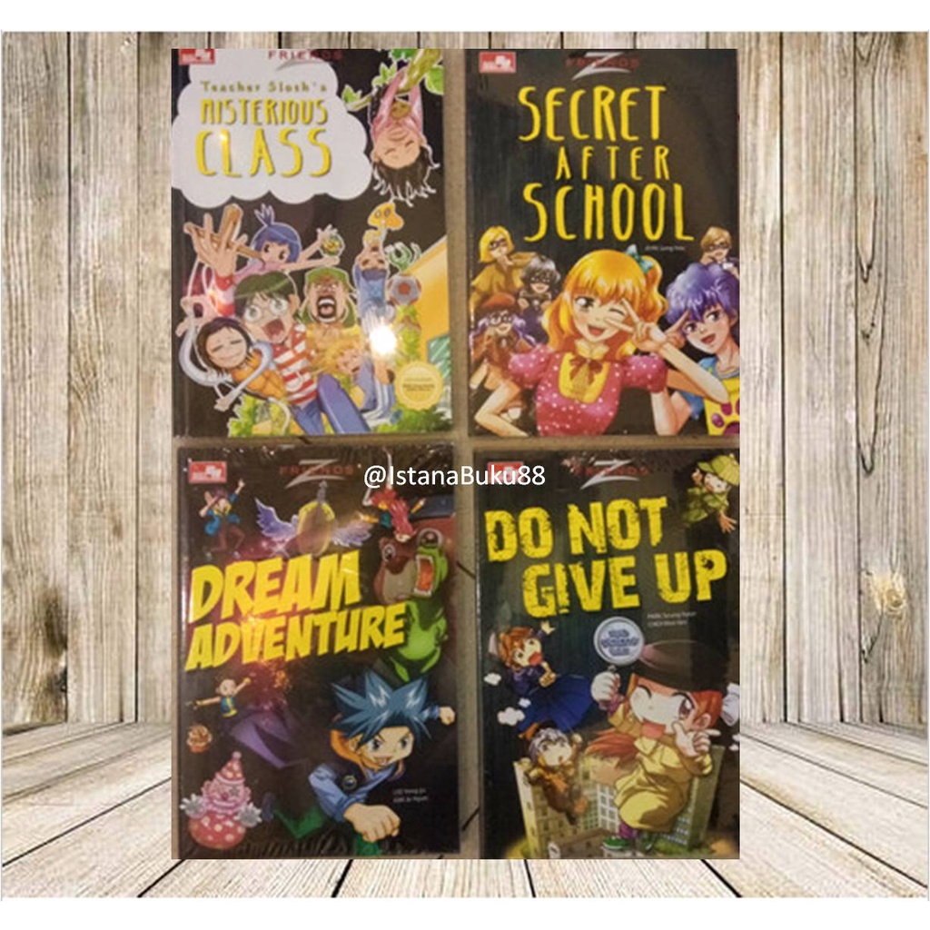 Z Friends HVS full color educational comic | Shopee Singapore