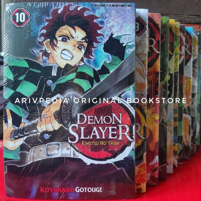 Demon Slayer Kimetsu No Yaiba 1 2 3 4 5 6 7 8 9 10 (Original Seal ...