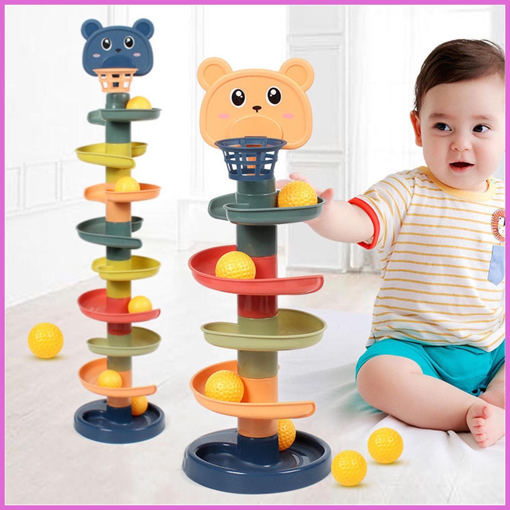 Tower for Toddlers Drop and Go Ramp Toys Swirling Learning Tower Early