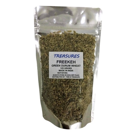 Treasures Freekeh - Farik - Roasted Green Durum Wheat - 100% Pure From ...
