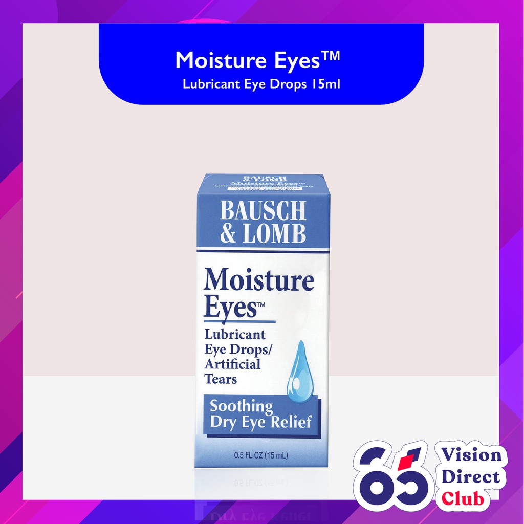 Moisture Eyes Lubricant Eye Drops 15ml Shopee Singapore 2529